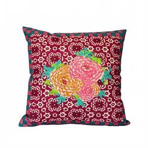 NEW LISA CORTI corolla frida pillow in red
